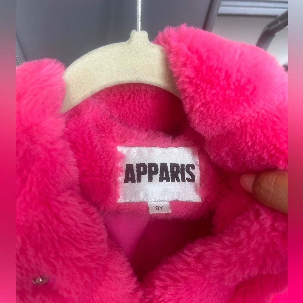 Apparis Goldie Jacket for Girls size 8 (hot pink) - Picture 3 of 3